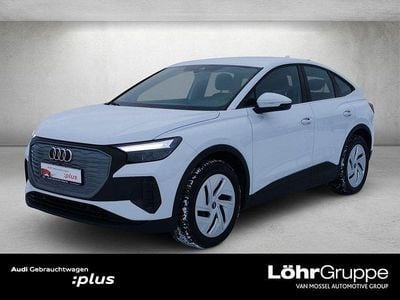 Weiß Gebraucht 2022 Audi Q4 Sportback e-tron Advanced SUV | 24.380 € (Guter Preis)