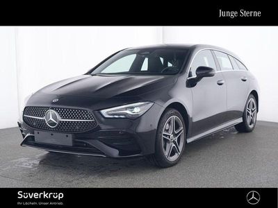 Gebraucht Mercedes CLA250e Shooting Brake AMG 163 PS (119 kW) 2025 Schwarzlack kosmosschwarz (metallic) Kombi