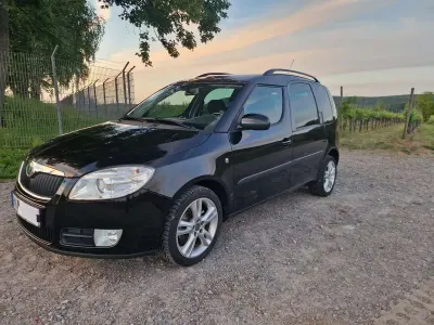 Gebraucht Skoda Roomster Comfort 105 PS (77 kW) 2009 Schwarz Van / Kleinbus