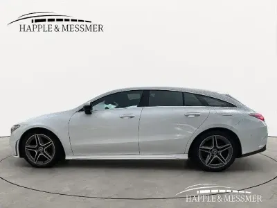 Gebraucht Mercedes CLA200 Shooting Brake AMG 150 PS (110 kW) 2020 Polarweiss  unilack (metallic) Kombi