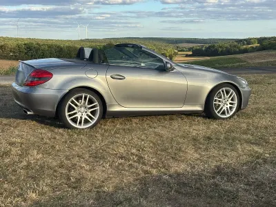 Brugt Mercedes SLK200 184 HK (135 kW) 2008 Grå Cabriolet