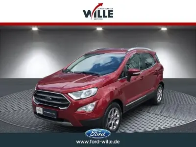 Gebraucht Ford Ecosport Titanium 125 PS (91 kW) 2018 Metallic) (rot SUV
