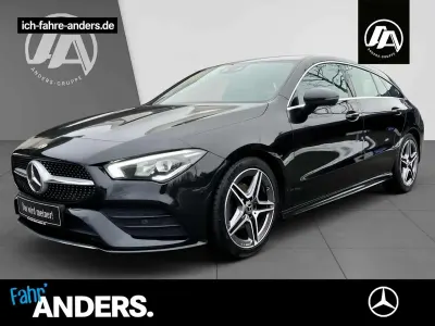Brugt Mercedes CLA180 Shooting Brake AMG 136 HK (100 kW) 2023 Sort Stationcar