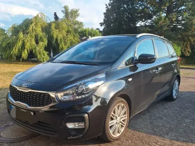 Gebraucht Kia Carens DREAM-TEAM Edition 135 PS (99 kW) 2018 Schwarz Van / Kleinbus