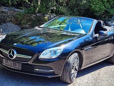 Usata Mercedes SLK250 204 CV (150 kW) 2013 Nero Cabrio