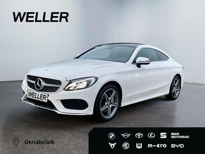 Gebraucht Mercedes C180 AMG line 156 PS (114 kW) 2016 Polarweiss Coupé