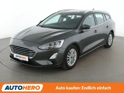 Gebraucht Ford Focus Titanium 120 PS (88 kW) 2018 Grau Kombi