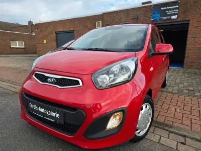 Gebraucht Kia Picanto Edition 7 69 PS (50 kW) 2015 Rot Kleinwagen