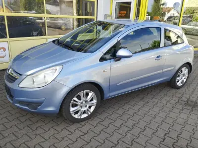 Gebraucht Opel Corsa Edition 80 PS (58 kW) 2007 Blau Kleinwagen