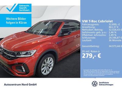 Gebraucht VW T-Roc R-line 150 PS (110 kW) 2025 Rot SUV