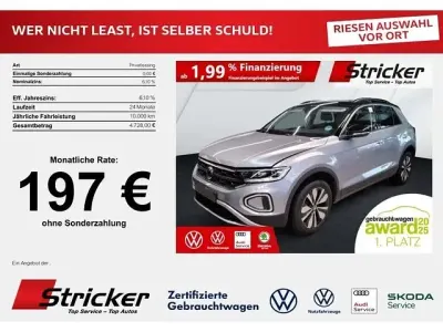 Usata VW T-Roc Goal 150 CV (110 kW) 2025 Argento SUV
