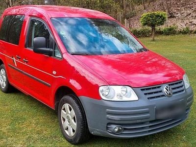 Usata VW Caddy Life 75 CV (55 kW) 2005 Rosso Monovolume