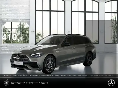 Używany Mercedes C300e AMG 204 KM (150 kW) 2023 Srebrny Sedan/Limuzyna