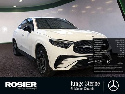 Gebraucht Mercedes GLC400d AMG 381 PS (280 kW) 2024 Weiss / polarweiß Coupé