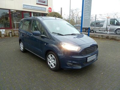 Gebraucht Ford Tourneo Courier Trend 101 PS (74 kW) 2017 Blau Van / Kleinbus