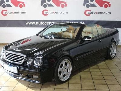 Gebraucht Mercedes CLK430 Elegance 279 PS (205 kW) 2001 Obsidianschwarz metallic Cabrio