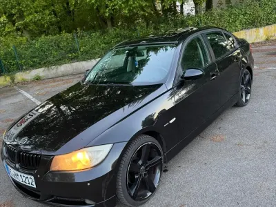 Gebraucht BMW 320 150 PS (110 kW) 2007 Schwarz Limousine