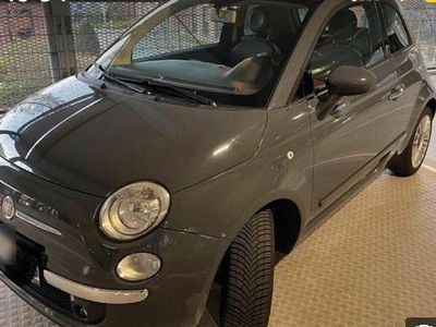 Gebraucht Fiat 500 Lounge 69 PS (50 kW) 2011 Grau Kleinwagen