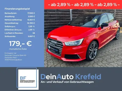 Używany Audi S1 Sportback Sport 231 KM (169 kW) 2015 Czerwony Hatchback
