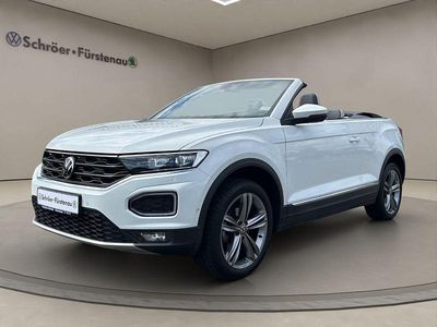 Gebraucht VW T-Roc Cabriolet Style 150 PS (110 kW) 2021 Weiss Cabrio