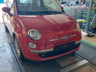 Brugt Fiat 500 70 HK (51 kW) 2009 Rød Cabriolet