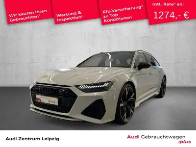 Gebraucht Audi RS6 Ambiente 600 PS (441 kW) 2025 Gletscherweiß metallic Kombi