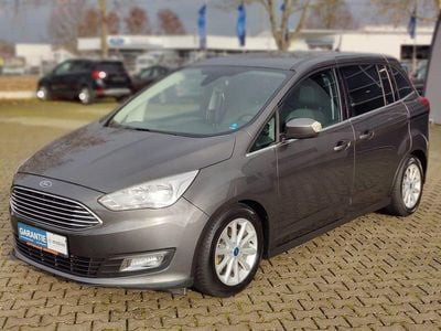 Gebraucht Ford Grand C-Max Titanium 125 PS (91 kW) 2016 Grau Van / Kleinbus