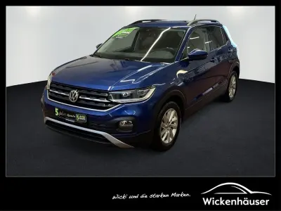 Gebraucht VW T-Cross Life 116 PS (85 kW) 2019 Reef blue metallic SUV