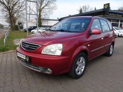 Gebraucht Kia Carens EX 126 PS (92 kW) 2003 Rot Van / Kleinbus