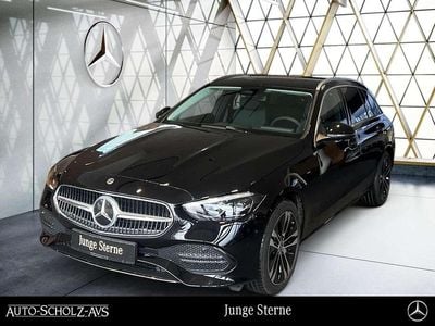 Gebraucht Mercedes C300e Avantgarde 204 PS (150 kW) 2024 Obsidianschwarz metallic Kombi