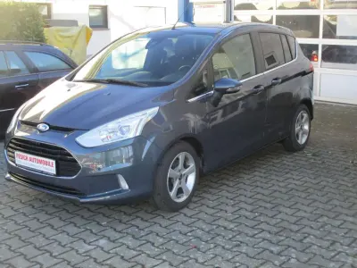 Gebraucht Ford B-MAX Titanium 125 PS (91 kW) 2014 Midnight skygrau metallic Van / Kleinbus