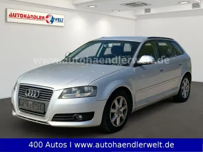 Usata Audi A3 Ambiente 90 CV (66 kW) 2009 Argento Utilitaria