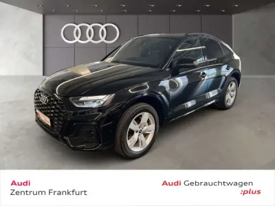 Gebraucht Audi Q5 S-Line 286 PS (210 kW) 2022 Mythosschwarz metallic/mythoss SUV