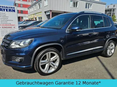 Gebraucht VW Tiguan Sportline 179 PS (131 kW) 2015 Blau SUV