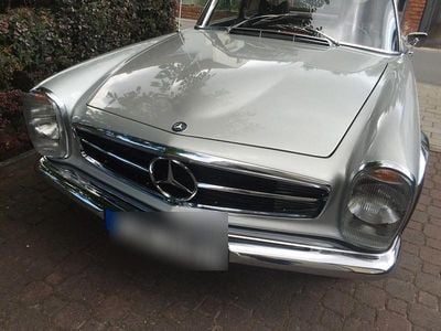 Usata Mercedes W113 150 CV (110 kW) 1965 Argento Cabrio