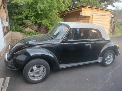 Gebraucht VW Käfer 50 PS (36 kW) 1979 Schwarz Cabrio
