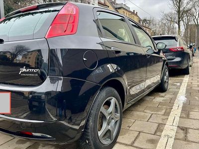 Gebraucht Fiat Grande Punto Dynamic 77 PS (56 kW) 2008 Schwarz Kleinwagen