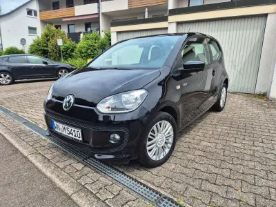 Gebraucht VW up! 60 PS (44 kW) 2014 Schwarz Kleinwagen