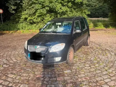 Gebraucht Skoda Roomster 86 PS (63 kW) 2006 Schwarz Van / Kleinbus