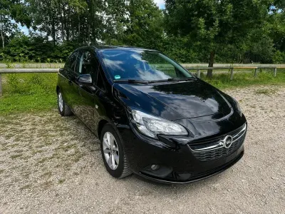Gebraucht Opel Corsa Edition 69 PS (50 kW) 2018 Schwarz Kleinwagen