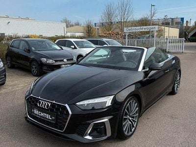 Gebraucht Audi A5 Cabriolet S-Line 190 PS (139 kW) 2020 Schwarz Cabrio