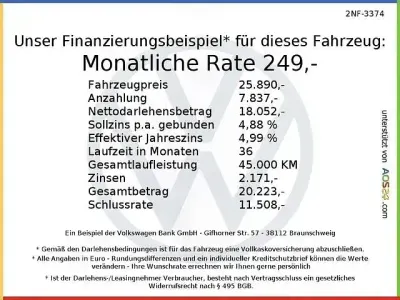 Używany VW Caddy Maxi 122 KM (89 kW) 2022 Biały Minivan