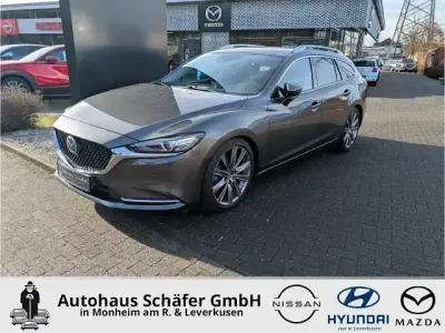 Begagnad Mazda 6 Inclusive 194 HK (142 kW) 2018 Grå Kombi