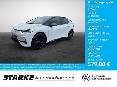 Gebraucht VW ID.3 GTX 239 kW (326 PS) 2025 Schwarz Kleinwagen