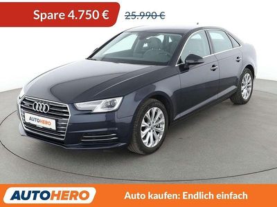 Gebraucht Audi A4 Design 252 PS (185 kW) 2018 Mondscheinblau Limousine