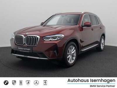 Gebraucht BMW X3 Sport Line 184 PS (135 kW) 2022 Aventurinrot iiic57braun SUV