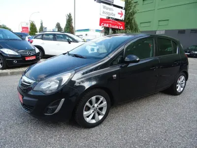 Gebraucht Opel Corsa Energy 87 PS (63 kW) 2014 Schwarz Kleinwagen