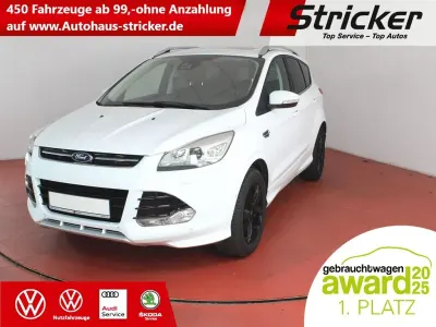 Gebraucht Ford Kuga ST-Line 150 PS (110 kW) 2015 Weiß SUV