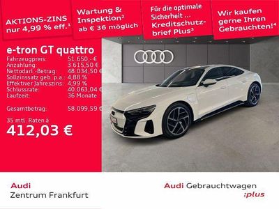 Usata Audi e-tron GT quattro Sport 350 kW (476 CV) 2022 Bianco Berlina