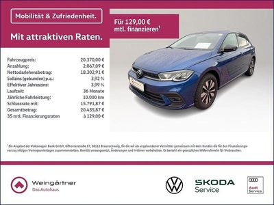 Gebraucht VW Polo Goal 95 PS (69 kW) 2024 Blau Limousine